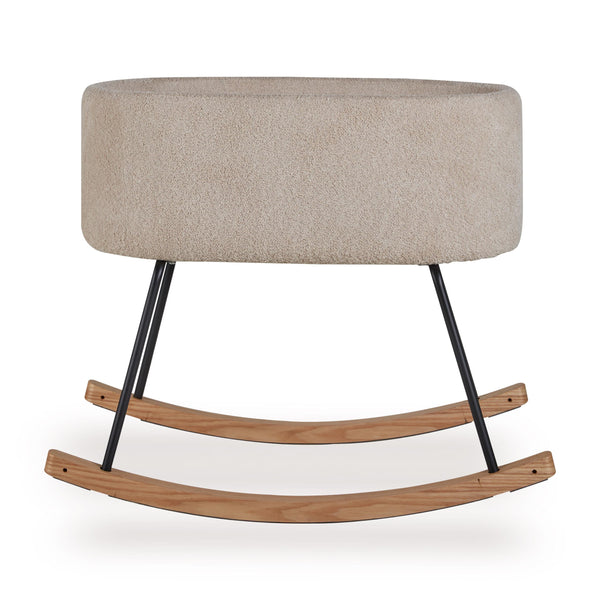 Rocking Cradle De Luxe Baby Crib (Boucle Sheep)