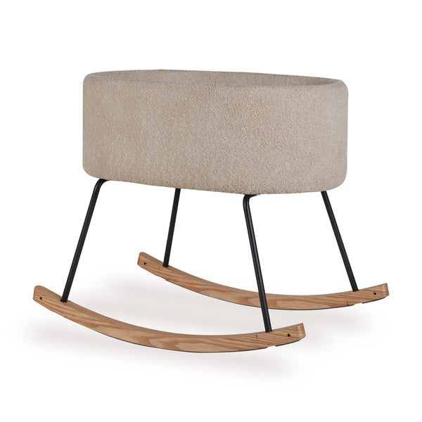 Rocking Cradle De Luxe Baby Crib (Boucle Sheep)
