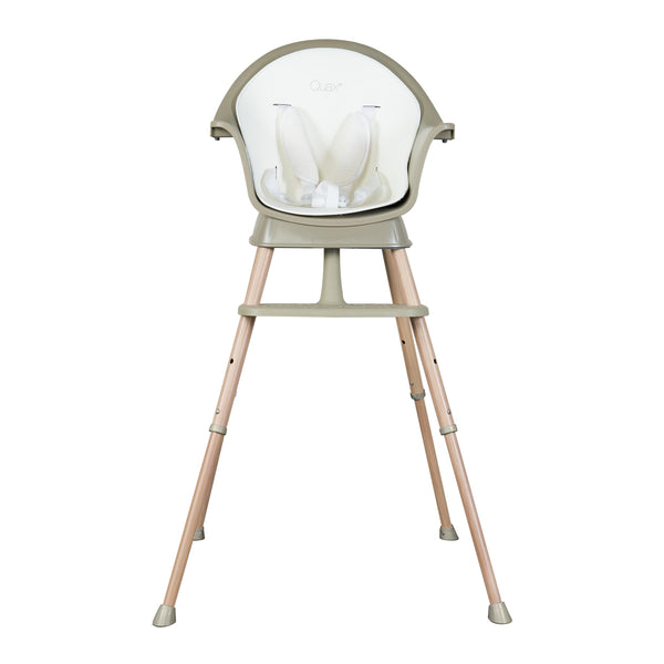 Ultimo 3 Luxe Adjustable Wooden Leg Highchair (Thyme/Natural)