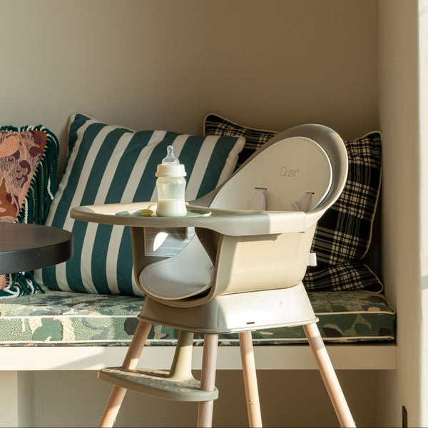 Ultimo 3 Luxe Adjustable Wooden Leg Highchair (Thyme/Natural)