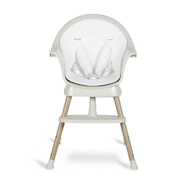 Ultimo 3 Luxe Adjustable Wooden Leg Highchair (Clay/Natural)