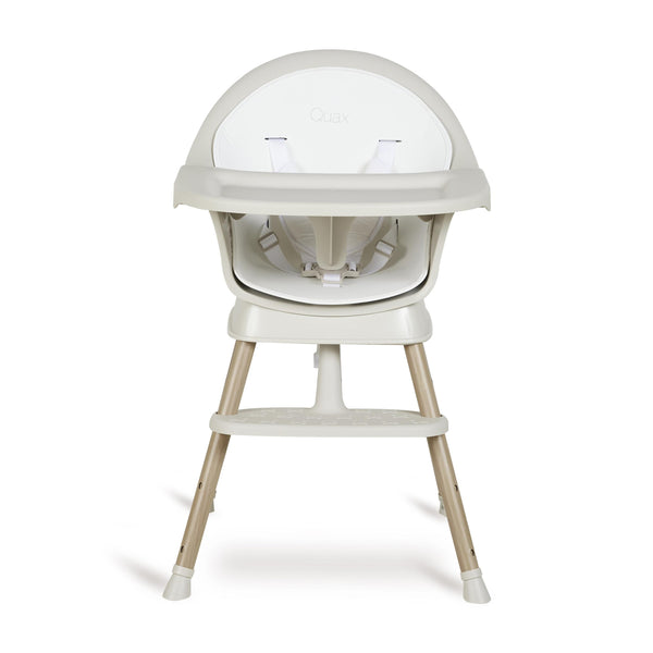 Ultimo 3 Luxe Adjustable Wooden Leg Highchair (Clay/Natural)