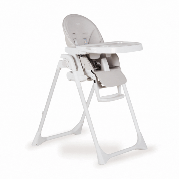 Papum Foldable Newborn to Toddler Adjustable Highchair (White)