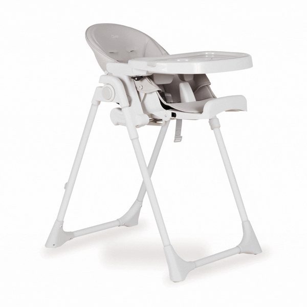 Papum Foldable Newborn to Toddler Adjustable Highchair (White)
