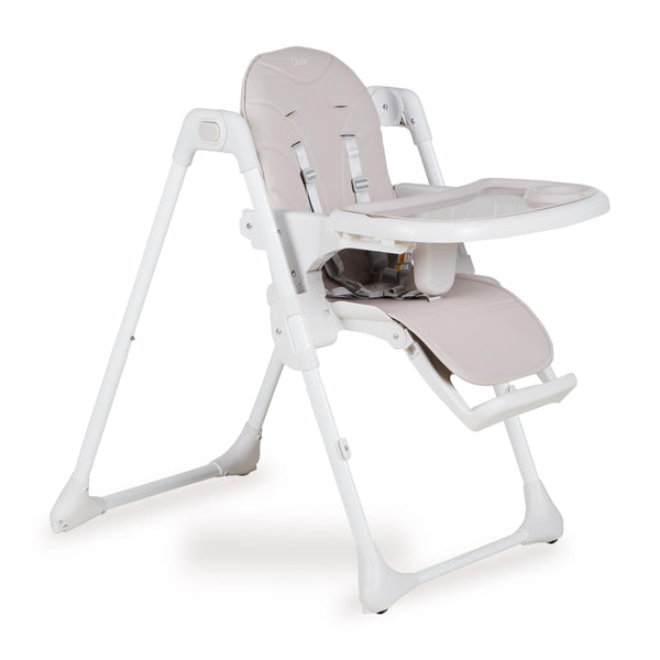 Prima Foldable Reclining Adjustable Highchair (White)