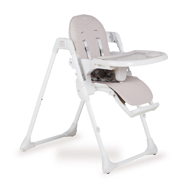 Prima Foldable Reclining Adjustable Highchair (White)