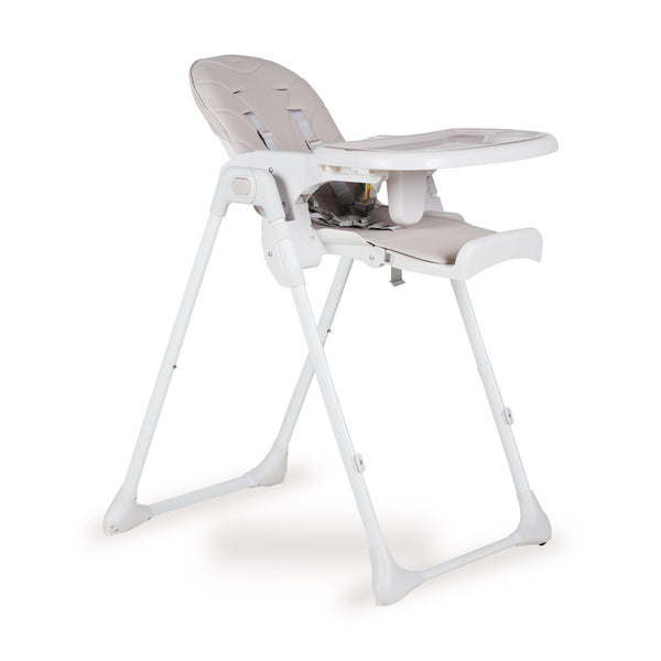 Prima Foldable Reclining Adjustable Highchair (White)