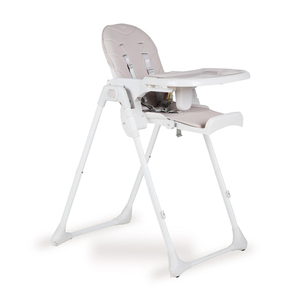 Prima Foldable Reclining Adjustable Highchair (White)