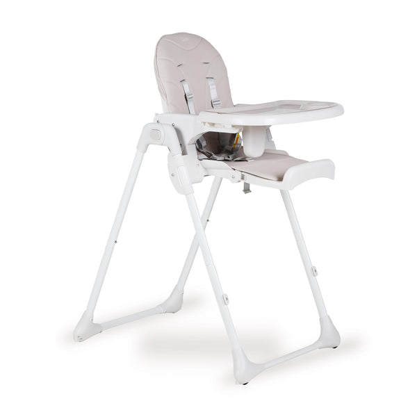Prima Foldable Reclining Adjustable Highchair (White)