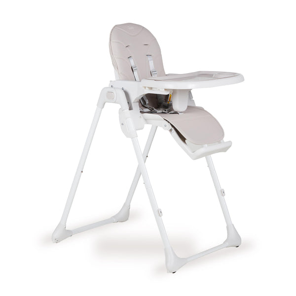 Prima Foldable Reclining Adjustable Highchair (White)