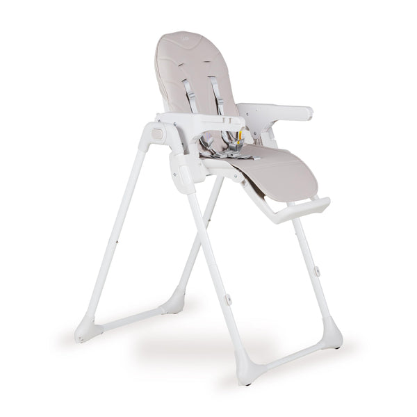 Prima Foldable Reclining Adjustable Highchair (White)