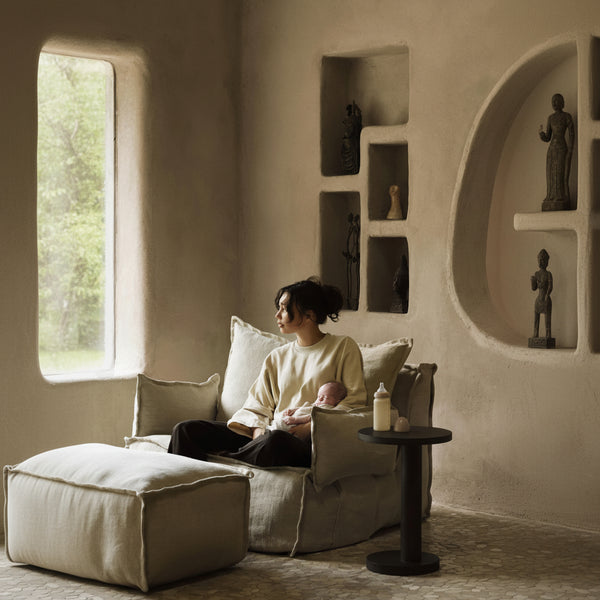Linen Chair Lounger