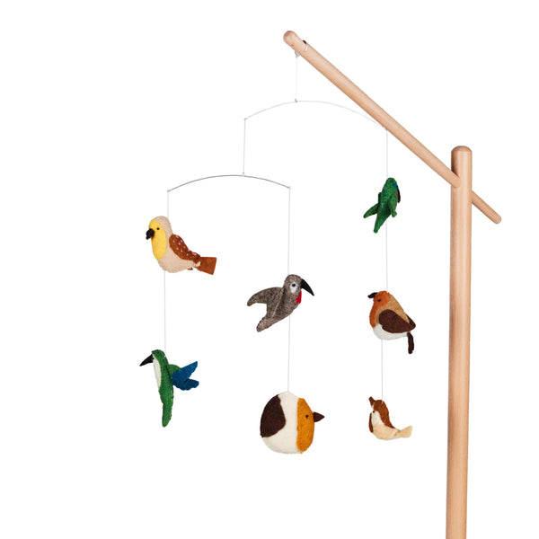 Classic Nursery Birds Hanging Mobile