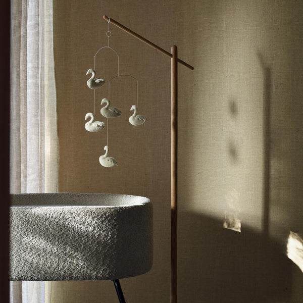 Classic Nursery Swan Hanging Mobile