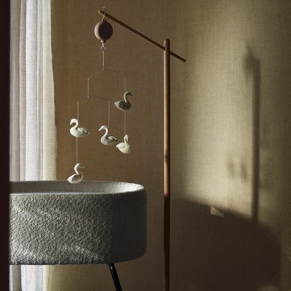 Classic Nursery Swan Hanging Mobile