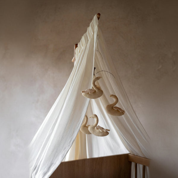 Classic Nursery Swan Hanging Mobile