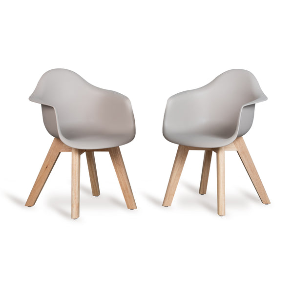 Children's Set of 2 Chairs (Clay)