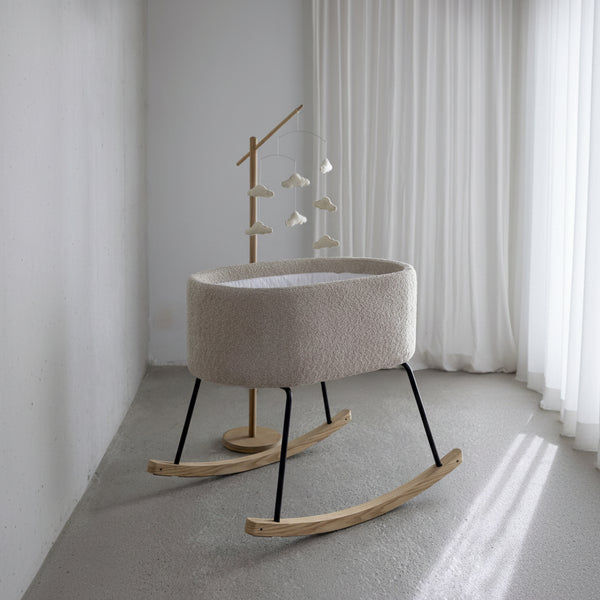 Wooden Mobile Floor Stand