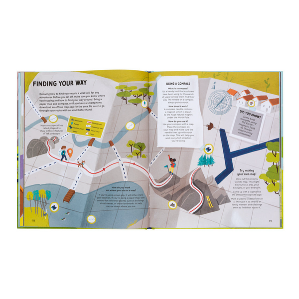 Young Adventurers - A Book About Outdoor Activities in Nature