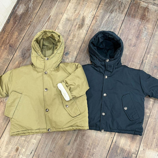 Everyday Hooded Padded Coat (Olive)
