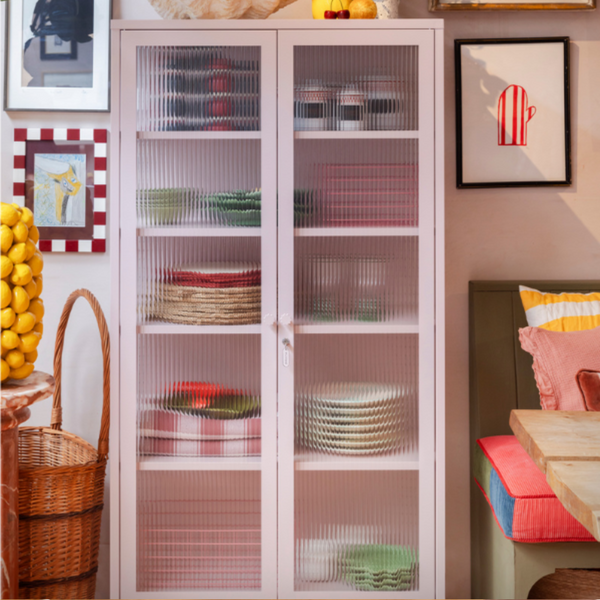 The Collector Mustard Made Storage Cabinet (Blush)