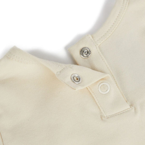 Sand Carminho Body Suit with Detachable Collar