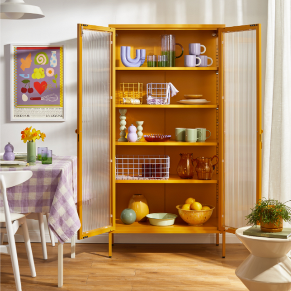 The Collector Mustard Made Storage Cabinet (Mustard)