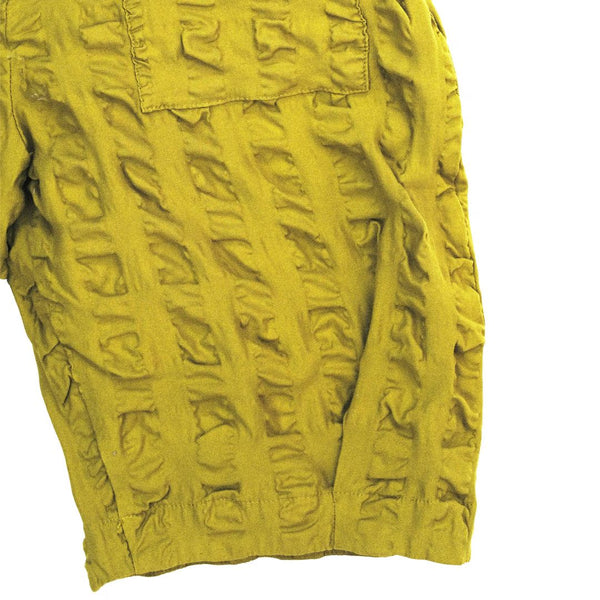 Dorian Seersucker Jumpsuit (Olive)