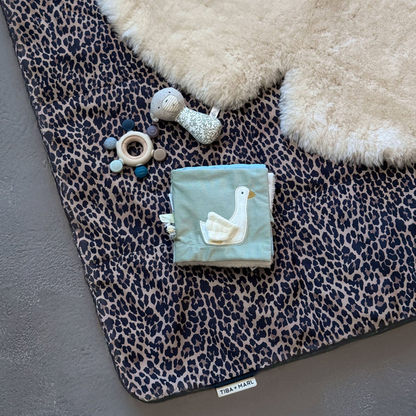 T+M Large Play Mat/Picnic Blanket (Leopard Print)