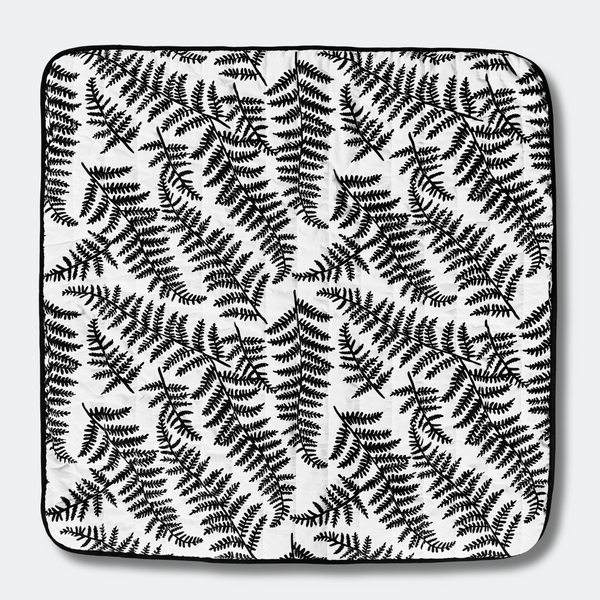 Etta Loves Fern Print Outdoor Reversible Playmat