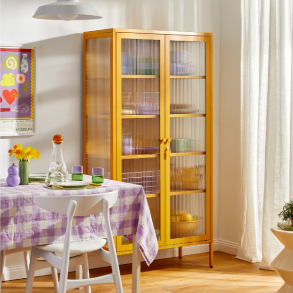 The Collector Mustard Made Storage Cabinet (Mustard)