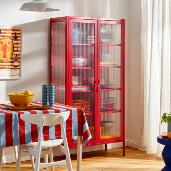 The Collector Mustard Made Storage Cabinet (Poppy)