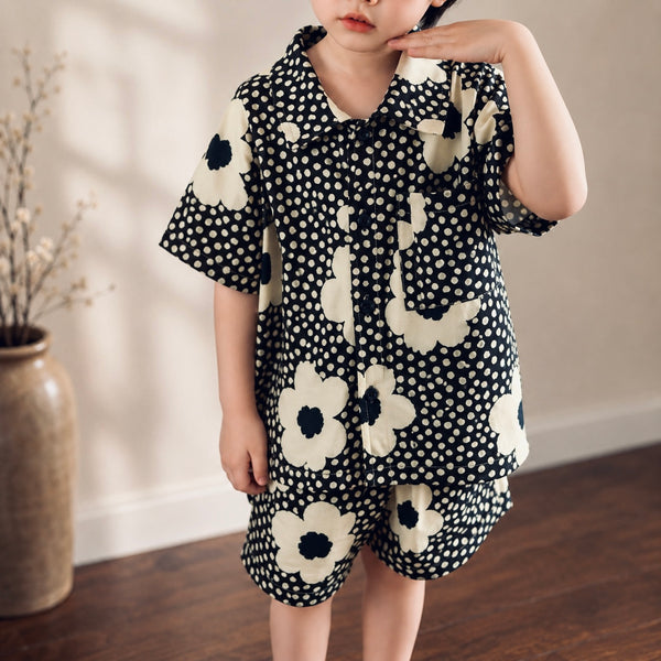 Flo Flower Shorts and Shirt Set