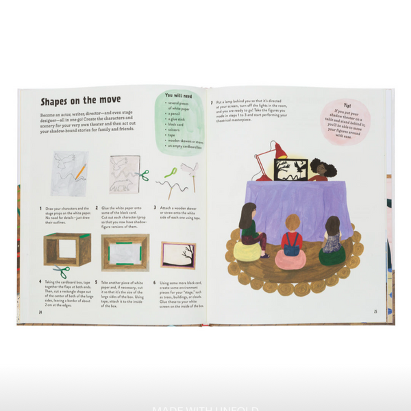 Let's Play Indoors - A Book with Fun Crafts for Children