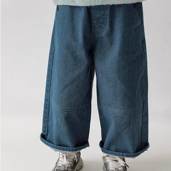 Leni Wide Leg Jeans (Light Denim)