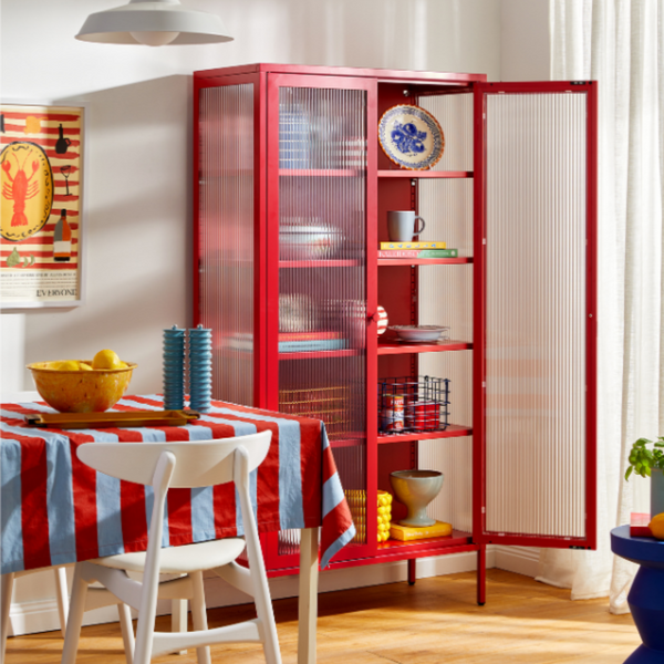 The Collector Mustard Made Storage Cabinet (Poppy)