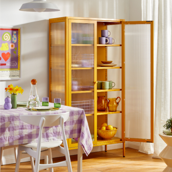 The Collector Mustard Made Storage Cabinet (Mustard)