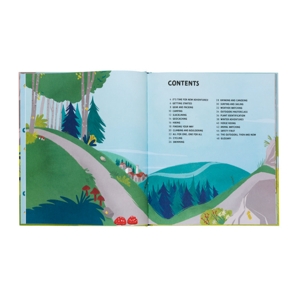 Young Adventurers - A Book About Outdoor Activities in Nature