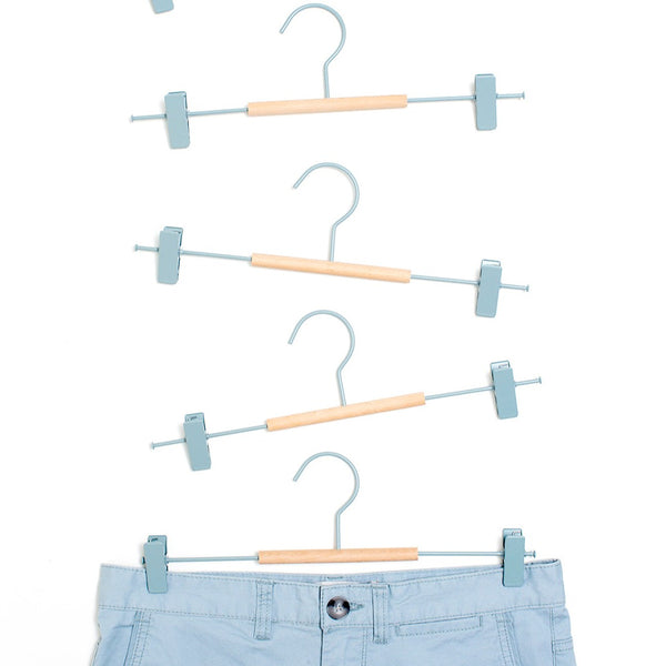 Adult Coated Wire Clip Hangers Set of 5 (Ocean)