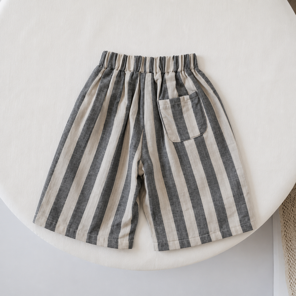 Eneko Stripe Shorts Vest Set