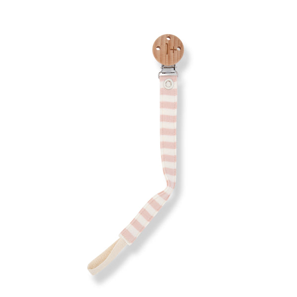 Aina Striped Dummy Pacifier Clip (Blossom)