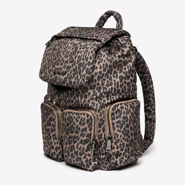 Alto Changing Backpack (Brown Tonal Leopard)