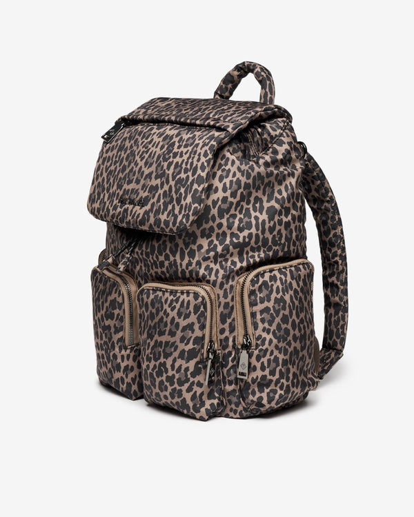 Alto Changing Backpack (Brown Tonal Leopard)