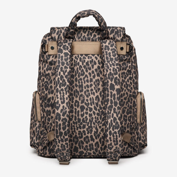 Alto Changing Backpack (Brown Tonal Leopard)