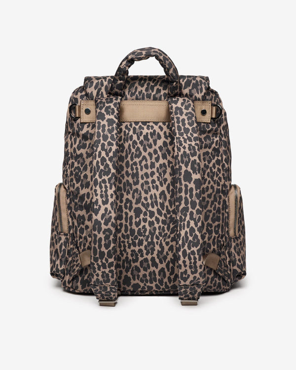 Alto Changing Backpack (Brown Tonal Leopard)