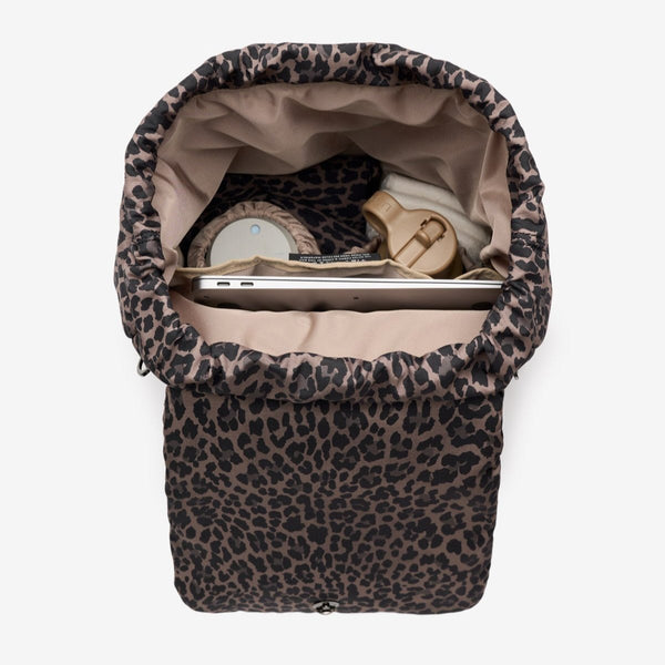 Alto Changing Backpack (Brown Tonal Leopard)