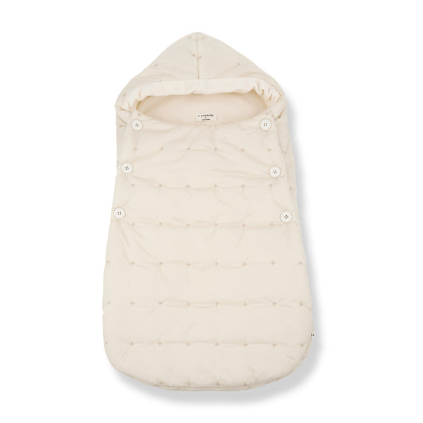Anais Quilted Baby Nest (Ecru)