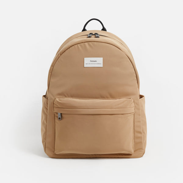 Ana Eco Baby Change Backpack + Quilted Change Mat (Camel)