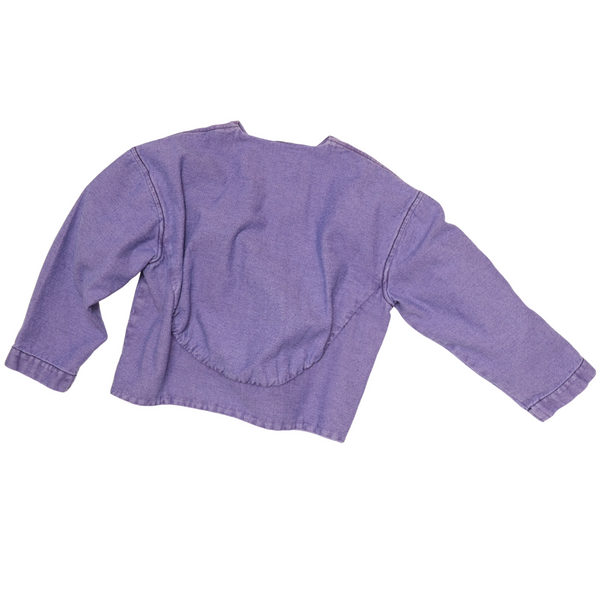 Artemis Lilac Overdye Denim Jacket