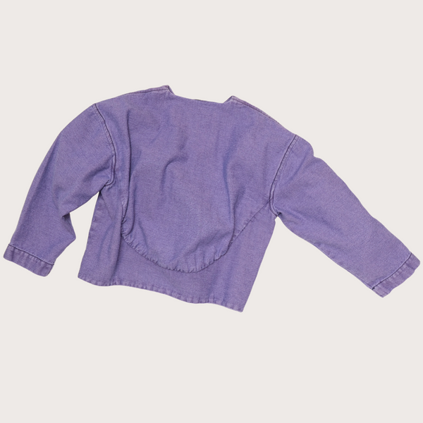 Artemis Lilac Overdye Denim Jacket